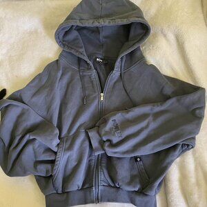 Popflex Cloud Hoodie in Dusty Blue